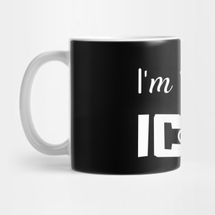 Im With ICAG - White, Iron Chef Alex Guarnaschelli Mug